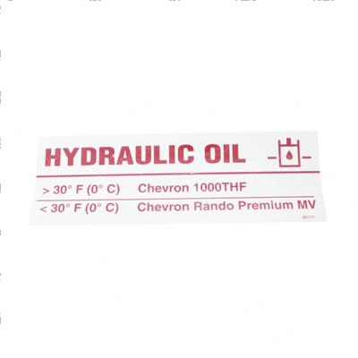 Picture of Decal - Hydraulic Fluid