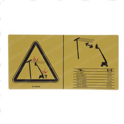 Picture of Decal - Danger Elec Stay Clr