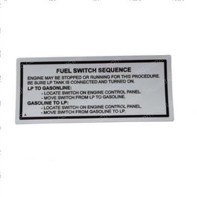 Picture of Decal - Fuel Switch Ford Duel
