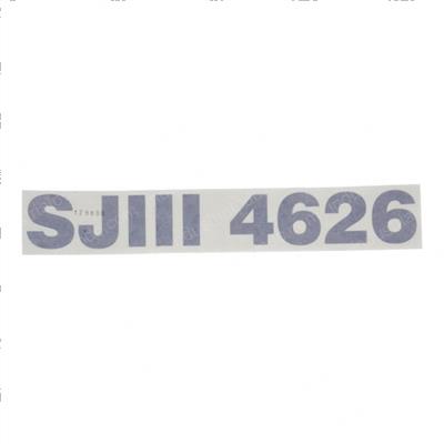 Picture of Label Sjiii 4626