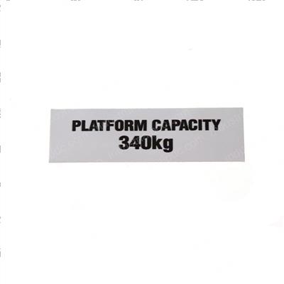 Picture of Decal- Platform Capacity