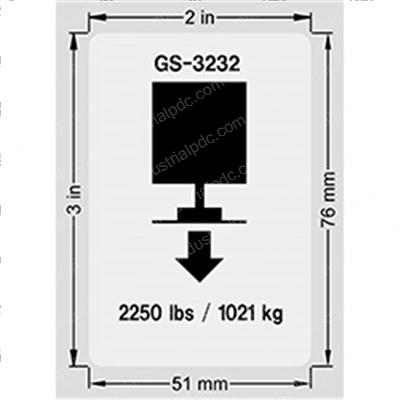 Picture of Decal - Max Cap 272 Kg