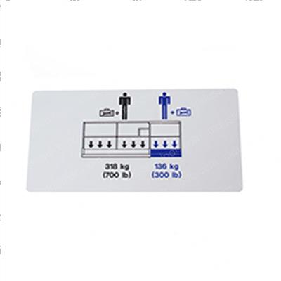 Picture of Platform Capacity 1000lb Decal