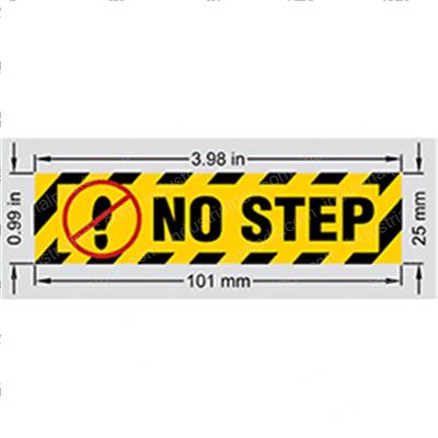 Picture of Decal - No Step