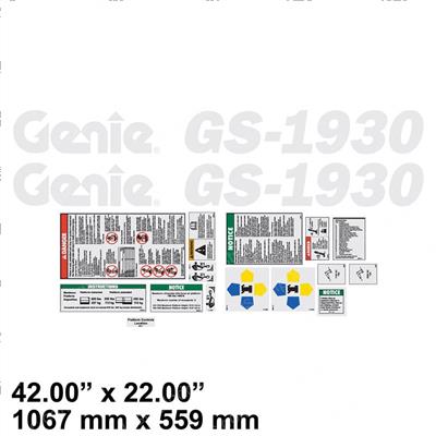 Picture of Decal Kit - 1930 Platform