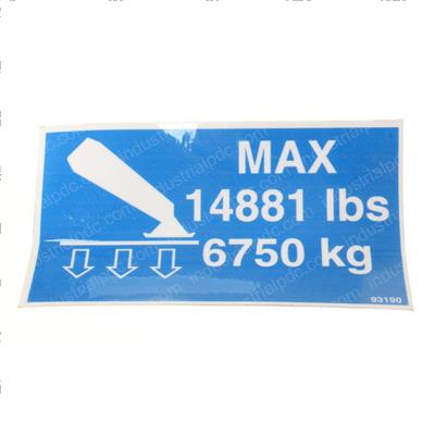Picture of Decal - Stabilizer Downforce