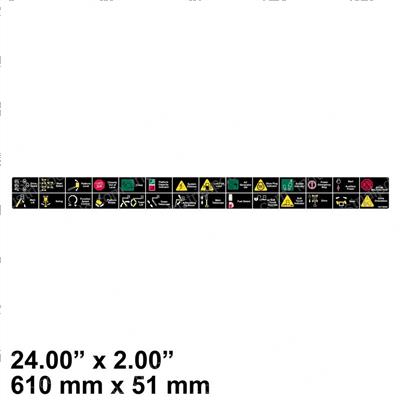 Picture of Decal - Legend Platform