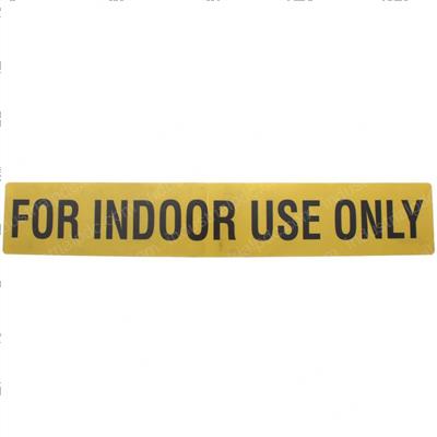 Picture of For Indoor Use Only