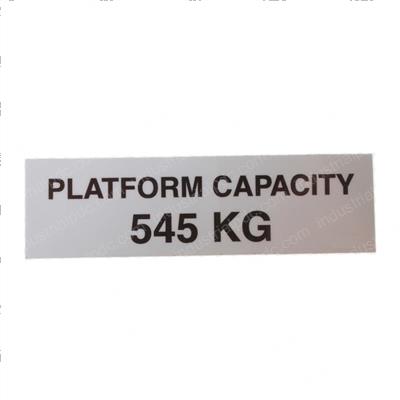 Picture of Decal - Capacity Small  6092rt