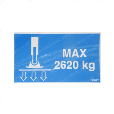 Picture of Decal - Outrigger Load  3392rt