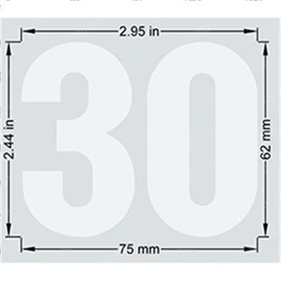 Picture of Decal - Model 30