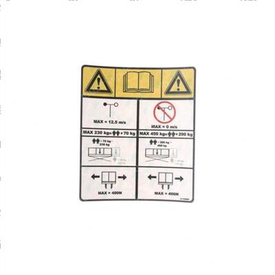 Picture of Decal - Max Capacity