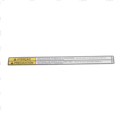 Picture of Decal - No Hands (latin)
