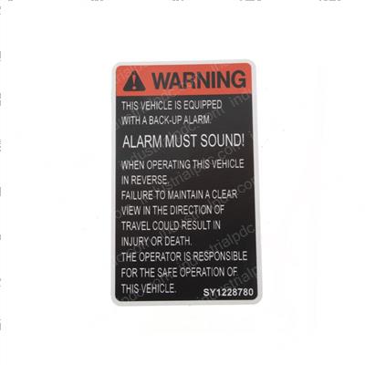 Picture of Decal - Backup Alarm