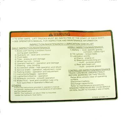 Picture of Decal - Service Indicator