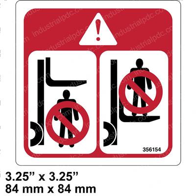 Picture of Decal - Do Not Stand