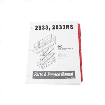 Picture of Manual - Partsservice 2033rs