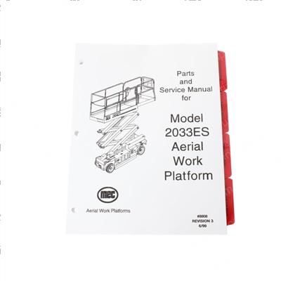 Picture of Manual - Partsservice 2033es