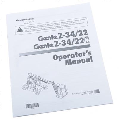 Picture of Manual Operators Z3422n