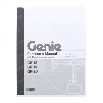 Picture of Manual - Oper Gr Ansi 3rd Ed