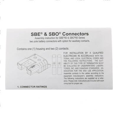 Picture of Instructions Sbe80