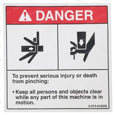 Picture of Decal Danger Pinching