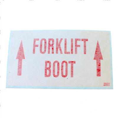 Picture of Decal - Forklift Boot