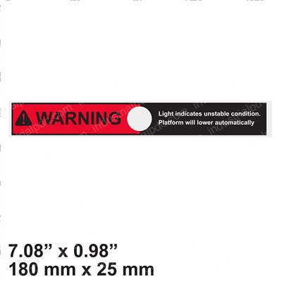 Picture of Decal - Warning