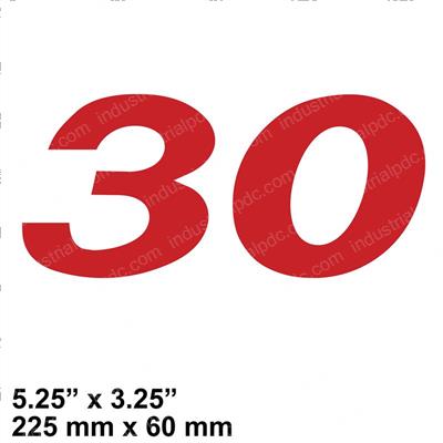 Picture of Decal - Model 30