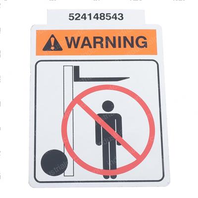 Picture of Label Fork Warn