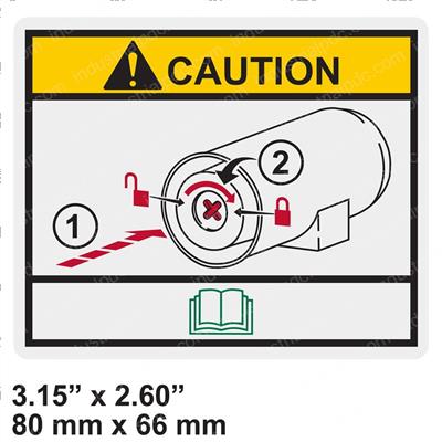 Picture of Decal-Air Filter Installation