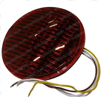 Picture of Light - 4 in Round Red B/T/T