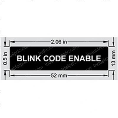 Picture of Decal - Blink Code