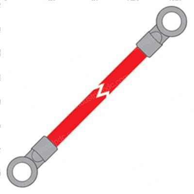 Picture of Leadhead - 1/0 Red 10 Ft Str