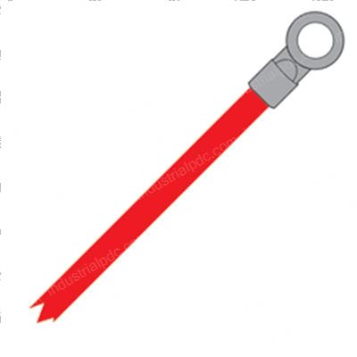 Picture of Leadhead - 1/0 Red 5 Ft Str