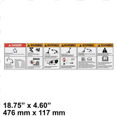 Picture of Decal- 6 Decal Combo