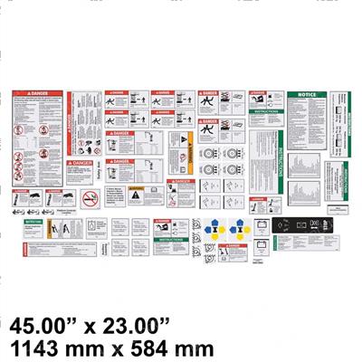 Picture of Decal Kit-1530 Comp-Wrd-Ansi