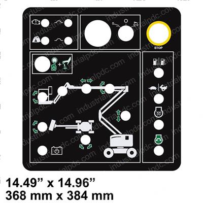 Picture of Decal-Ground Control Panel
