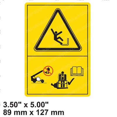 Picture of Decal - Fall Hazard