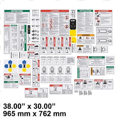Picture of Decal Kit-2032 Comp.-Wrd-Ansi