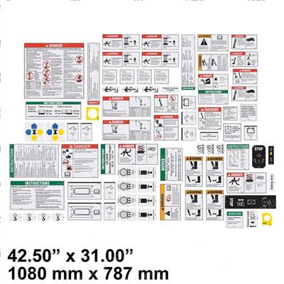 Picture of Decal Kit-3232 Comp.-Wrd-Ansi