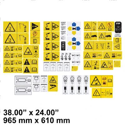 Picture of Decal Kit-3232 Comp.-Sym-Ansi