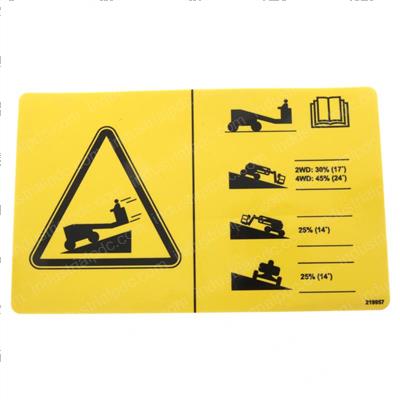 Picture of Decal-Runaway Hazard