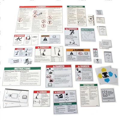 Picture of Decal Kit-Safety/Instr-Words