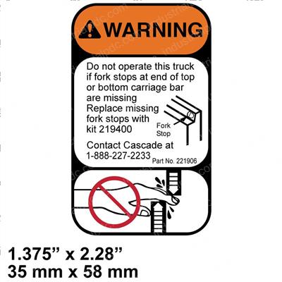 Picture of Decal - Safety