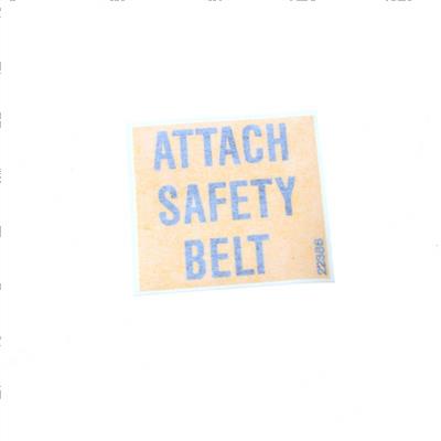 Picture of Decal - D Ring Attach Safety