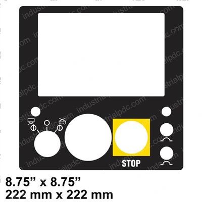 Picture of Decal-Ground Control Panel