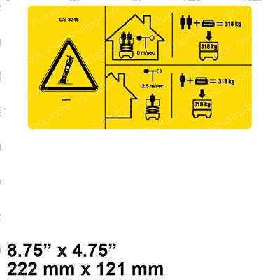 Picture of Decal-Sym-Max Cap Ce Gs3246