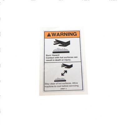 Picture of Decal - Warning Hot Surface