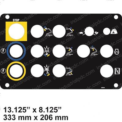 Picture of Decal-Plat Cntrl Panel-Tz50